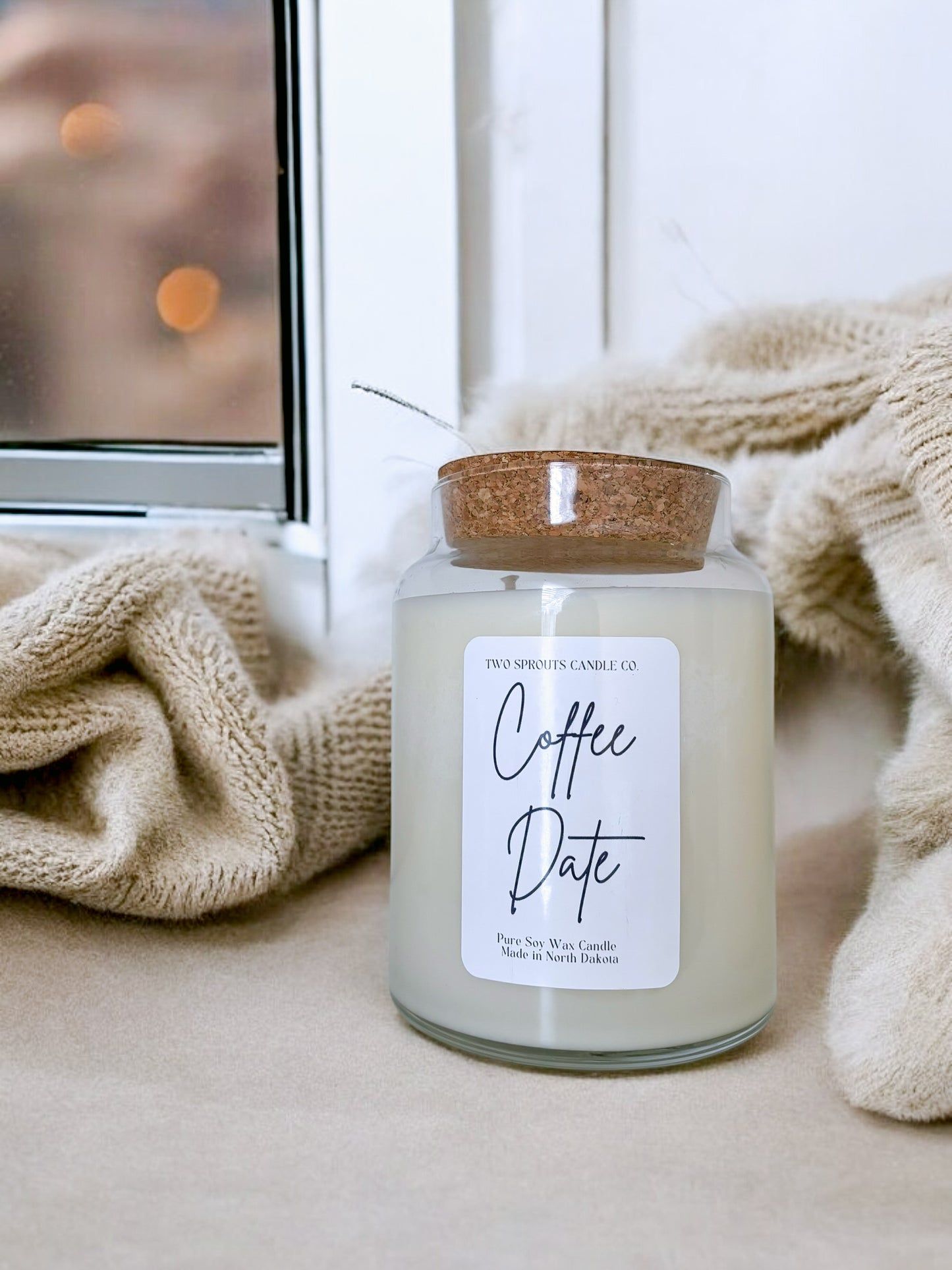 30 ounce Coffee Date Candle