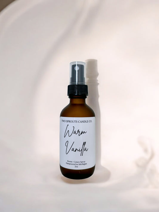 2oz Warm Vanilla Room Spray